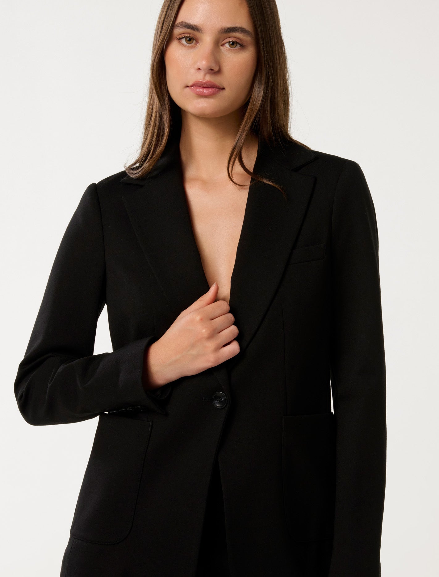 Phillipa Ponte Blazer Black
