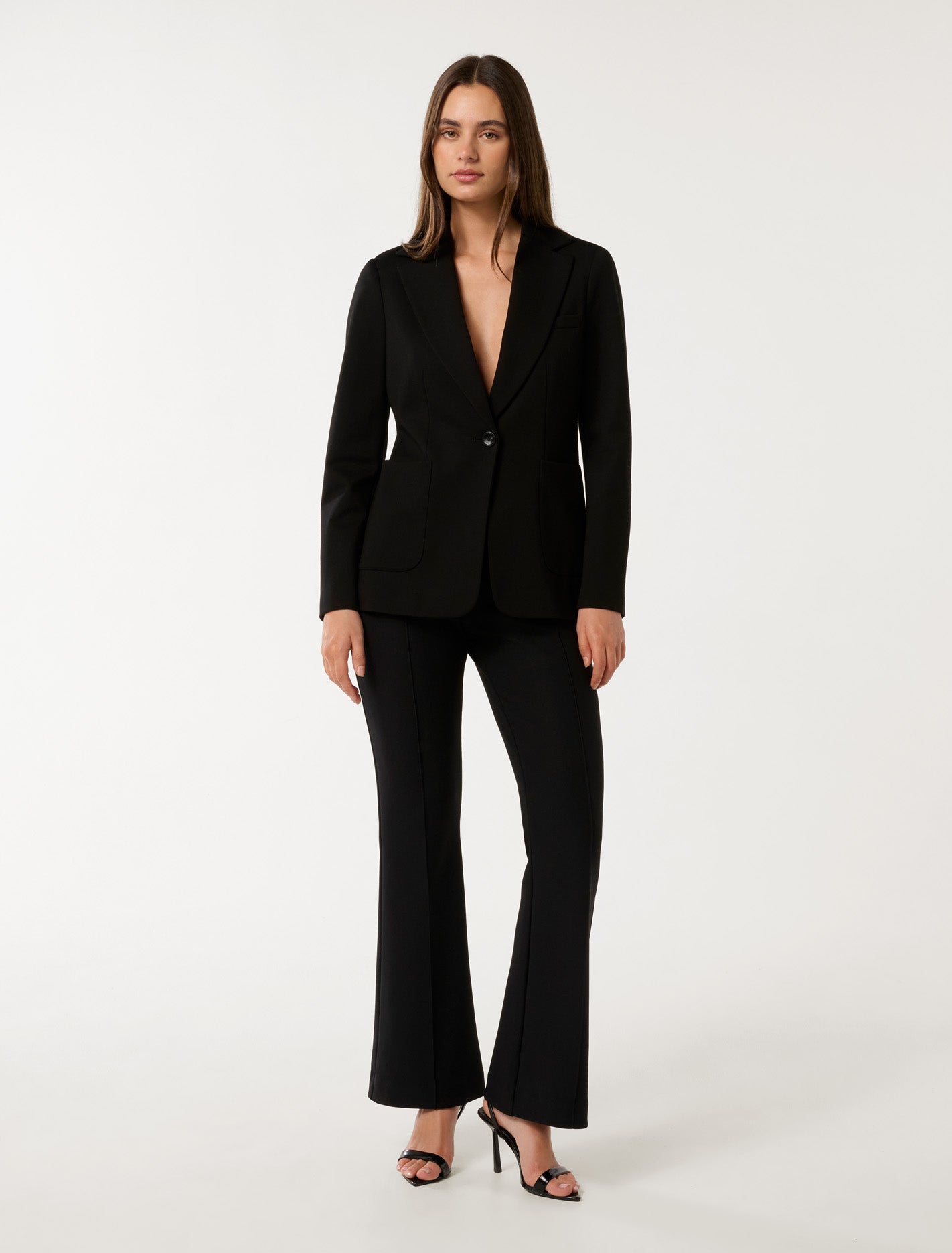 Phillipa Ponte Blazer Black