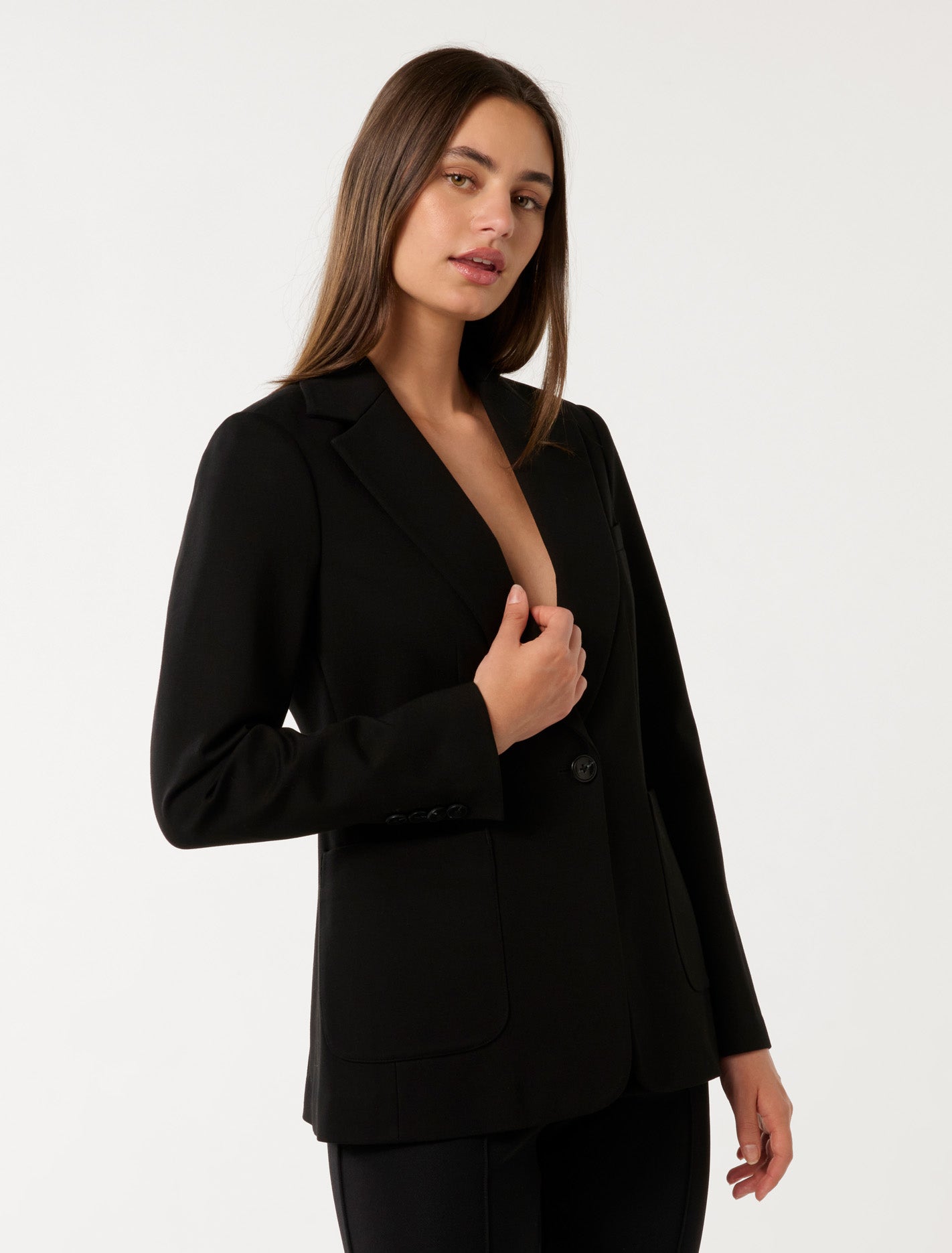 Phillipa Ponte Blazer Black