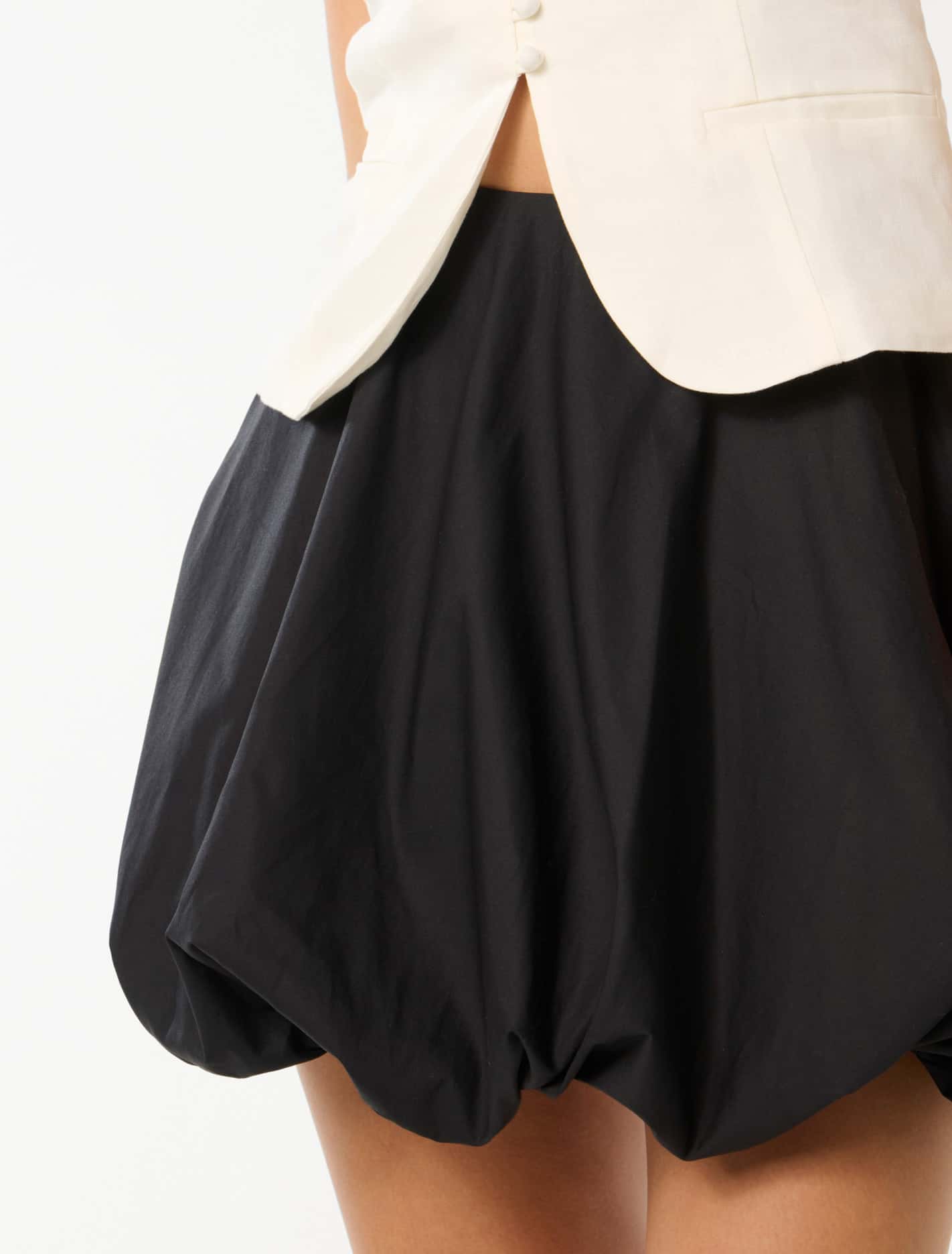 Elouise Bubble Skirt Black
