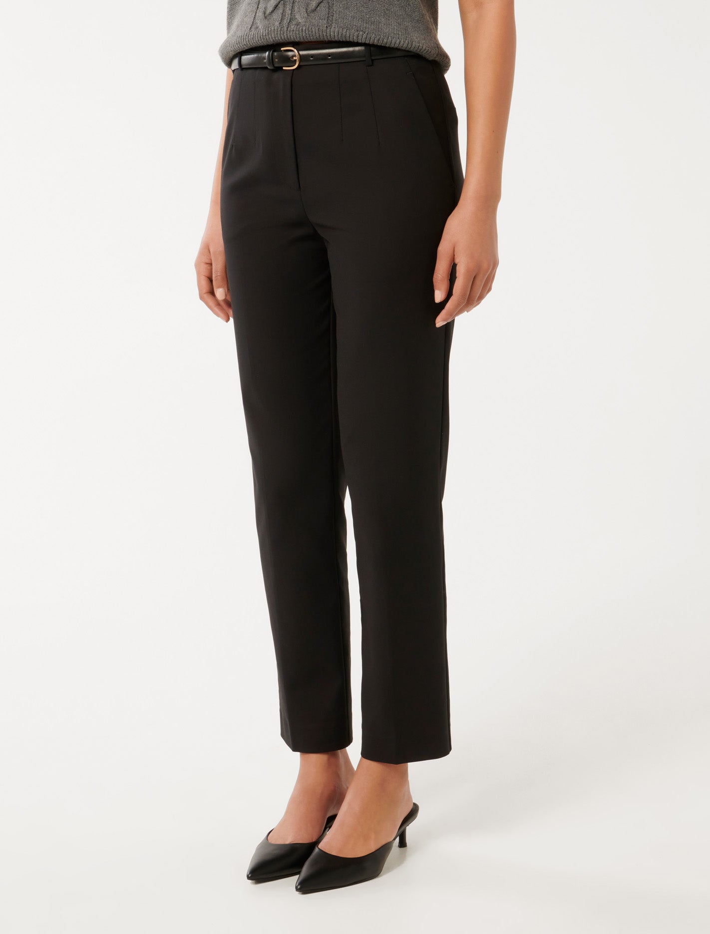 Thea Tapered Pants Black