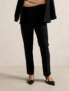 Asher Tapered Pants Black