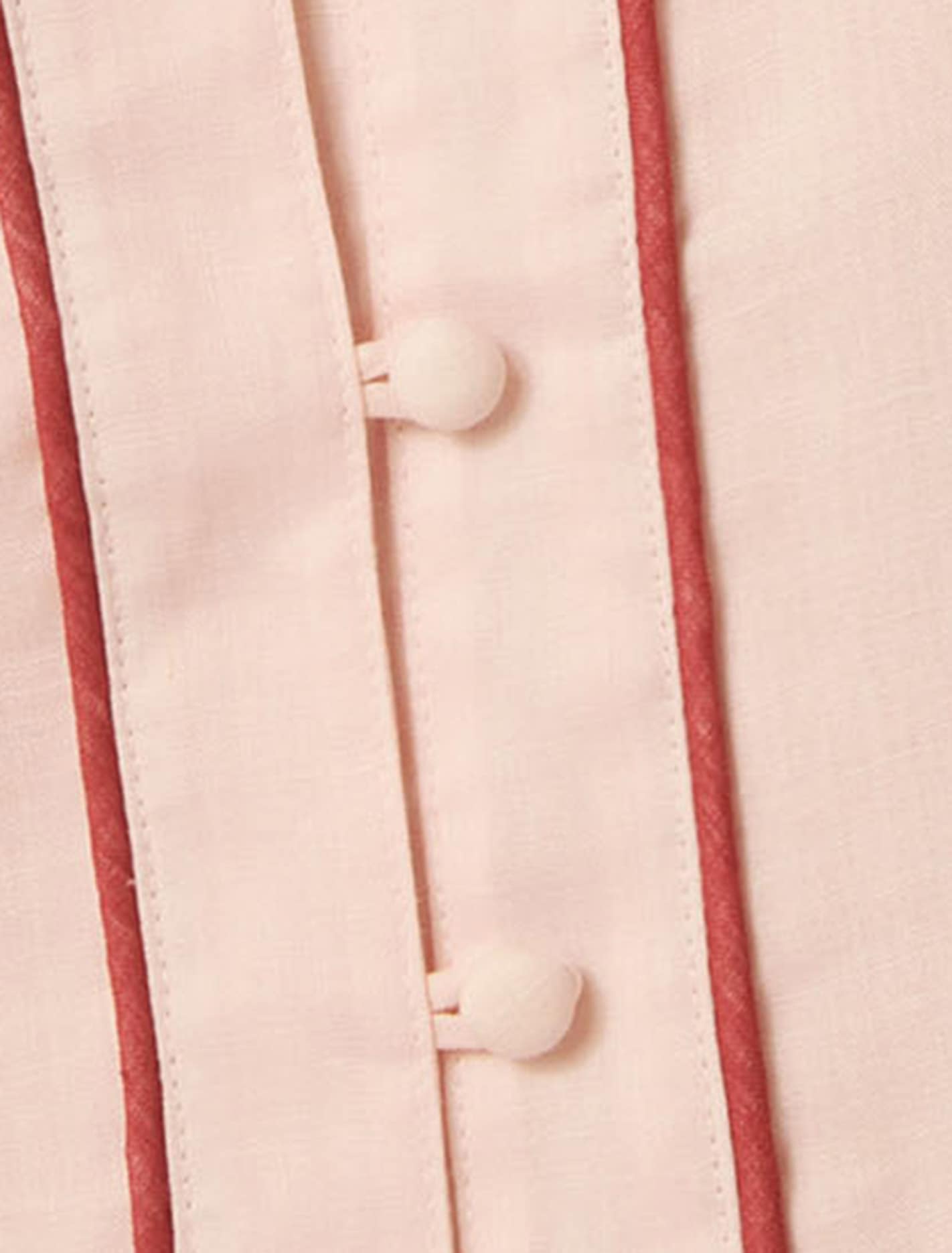 Perry Piping Blouse Misty Pink