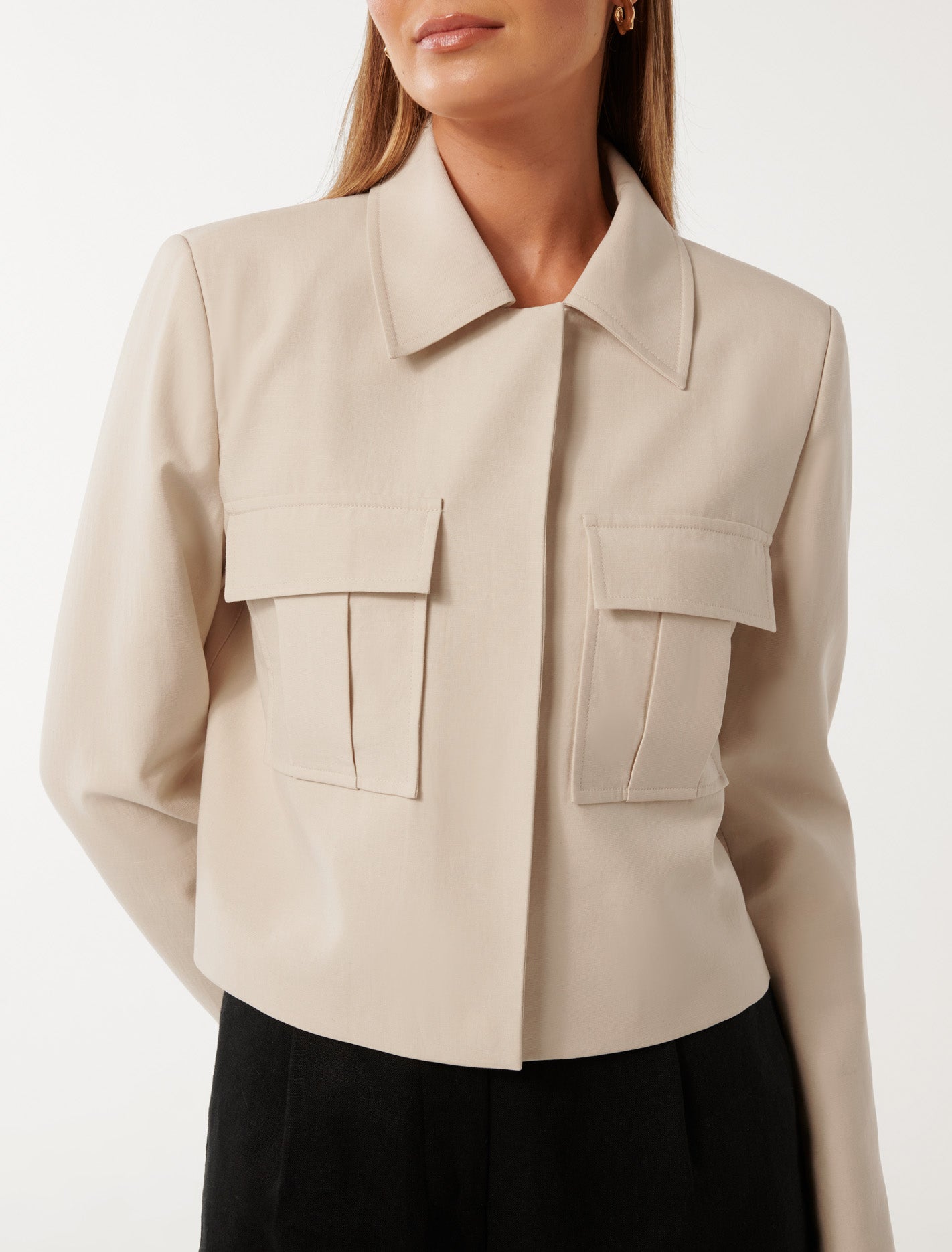 Scarlett Utility Jacket Cream