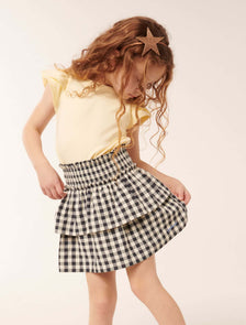 Bijou Embroidered T-Shirt Yellow Sorbet