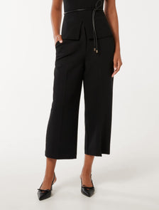 Bettie Culotte Pant Black