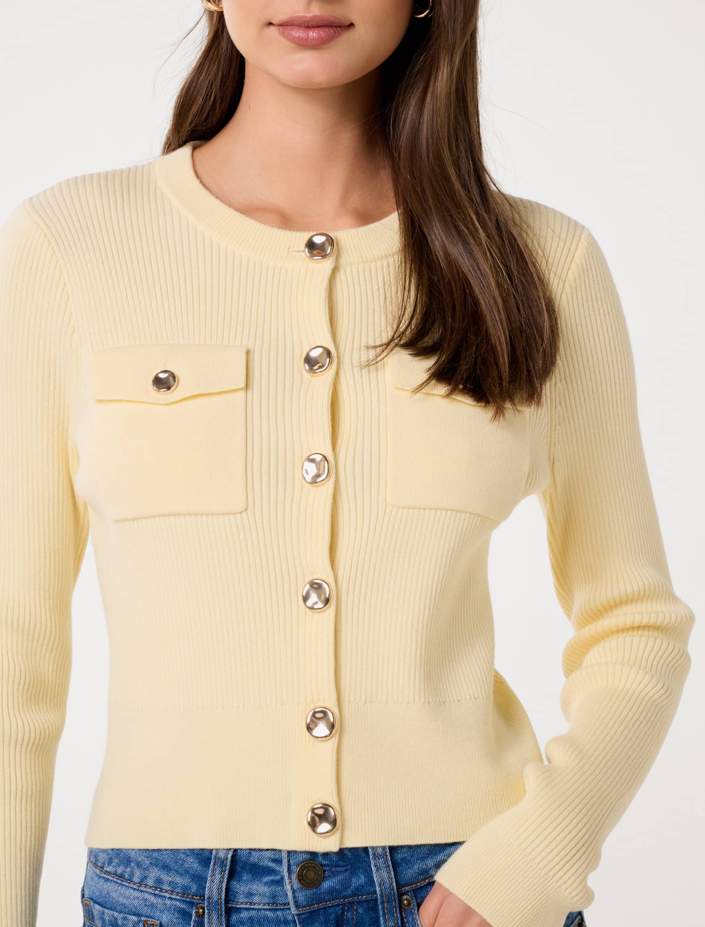 Delta Utility Knit Cardigan Vanilla