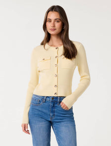 Delta Utility Knit Cardigan Vanilla