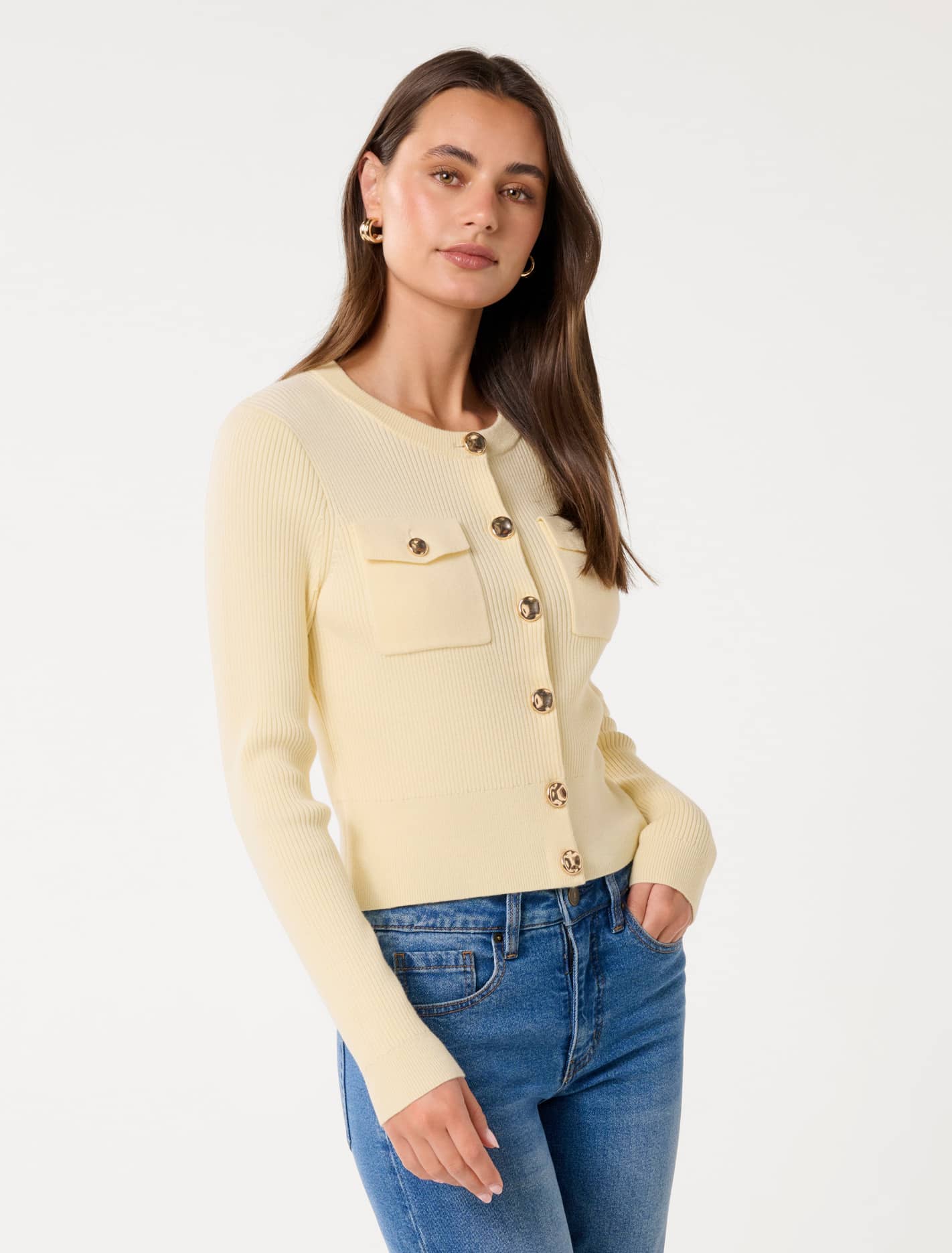 Delta Utility Knit Cardigan Vanilla