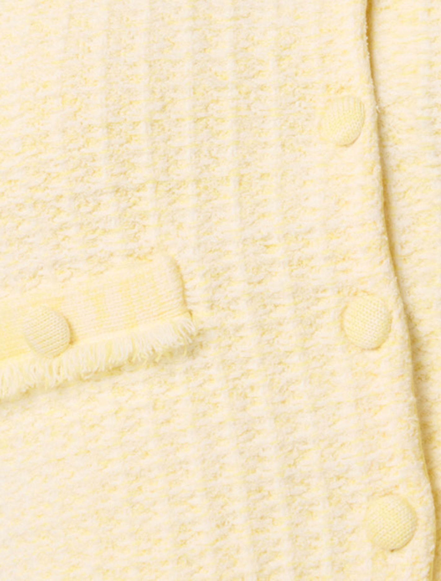 Aria Bouclé Knit Tank Lemon