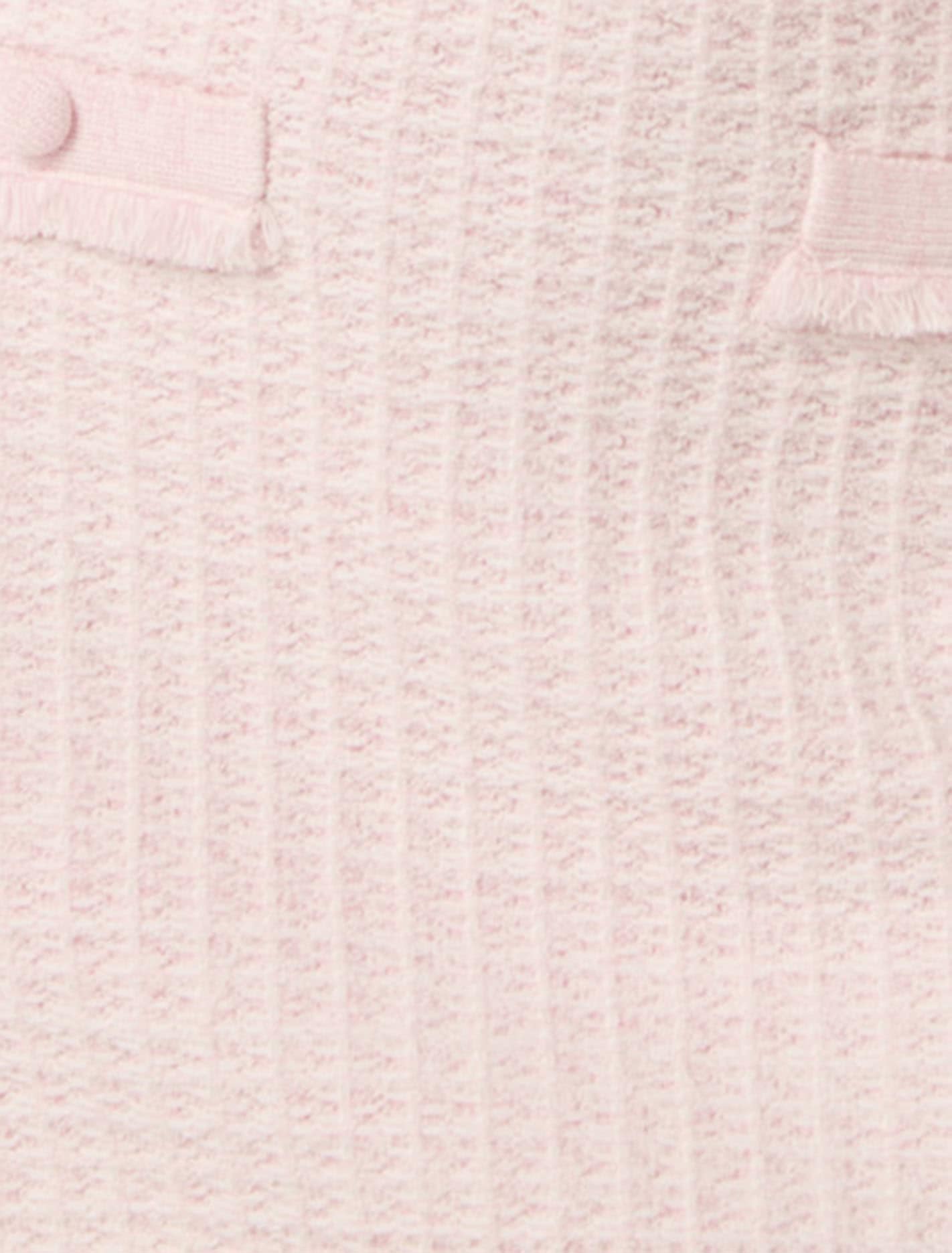 Aria Boucle Knit Tank Soft Pink
