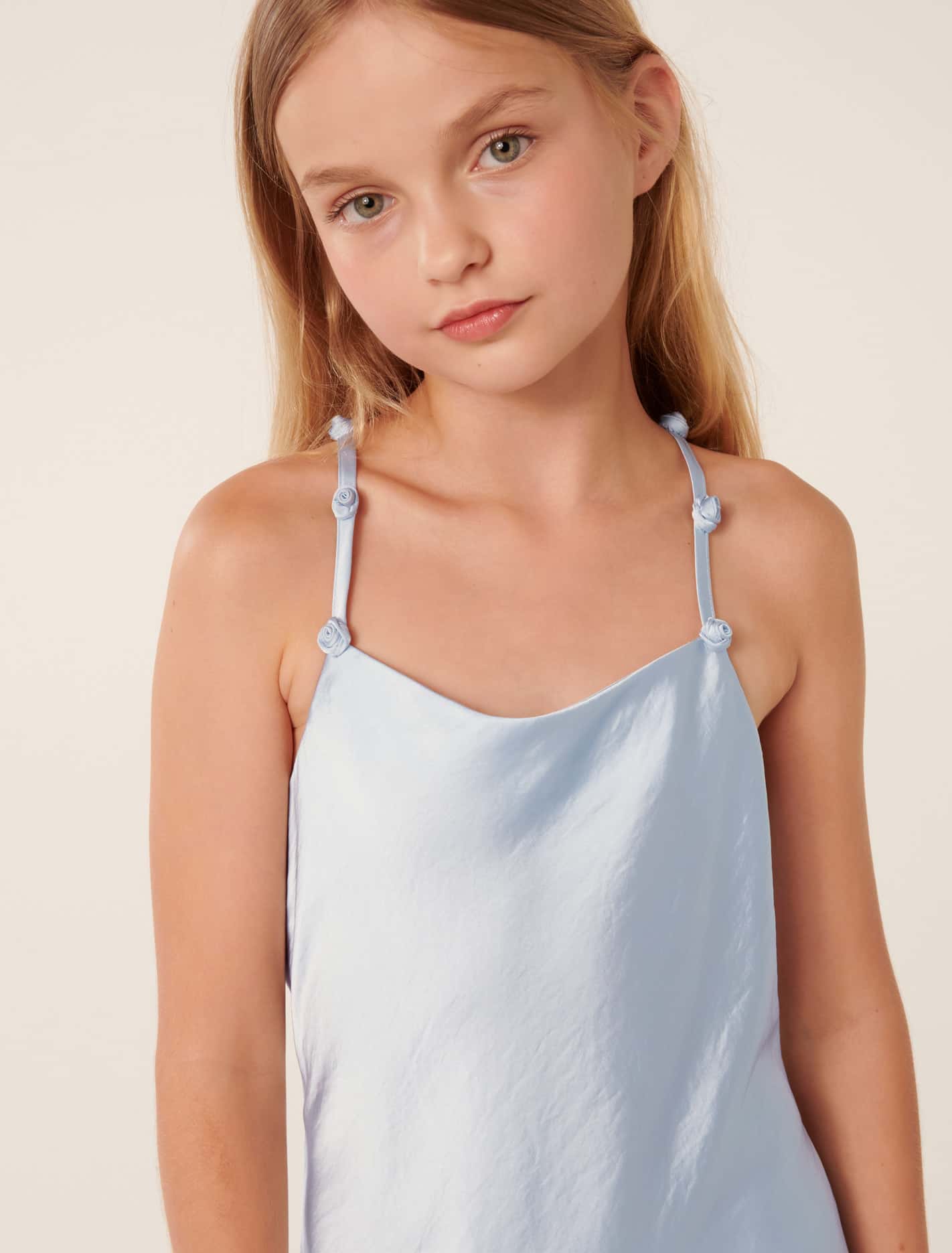 Ava Slip Teen Dress Sorrento Blue