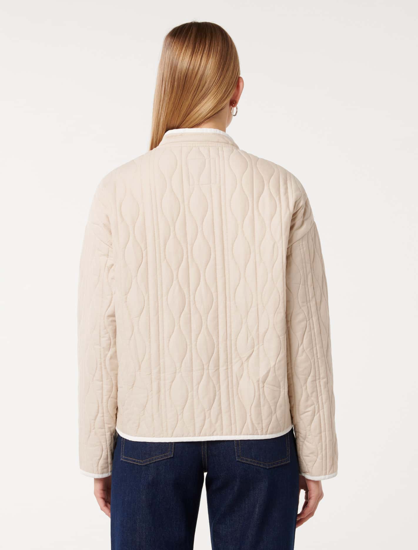 Astrid Quilted Liner Jacket Camel