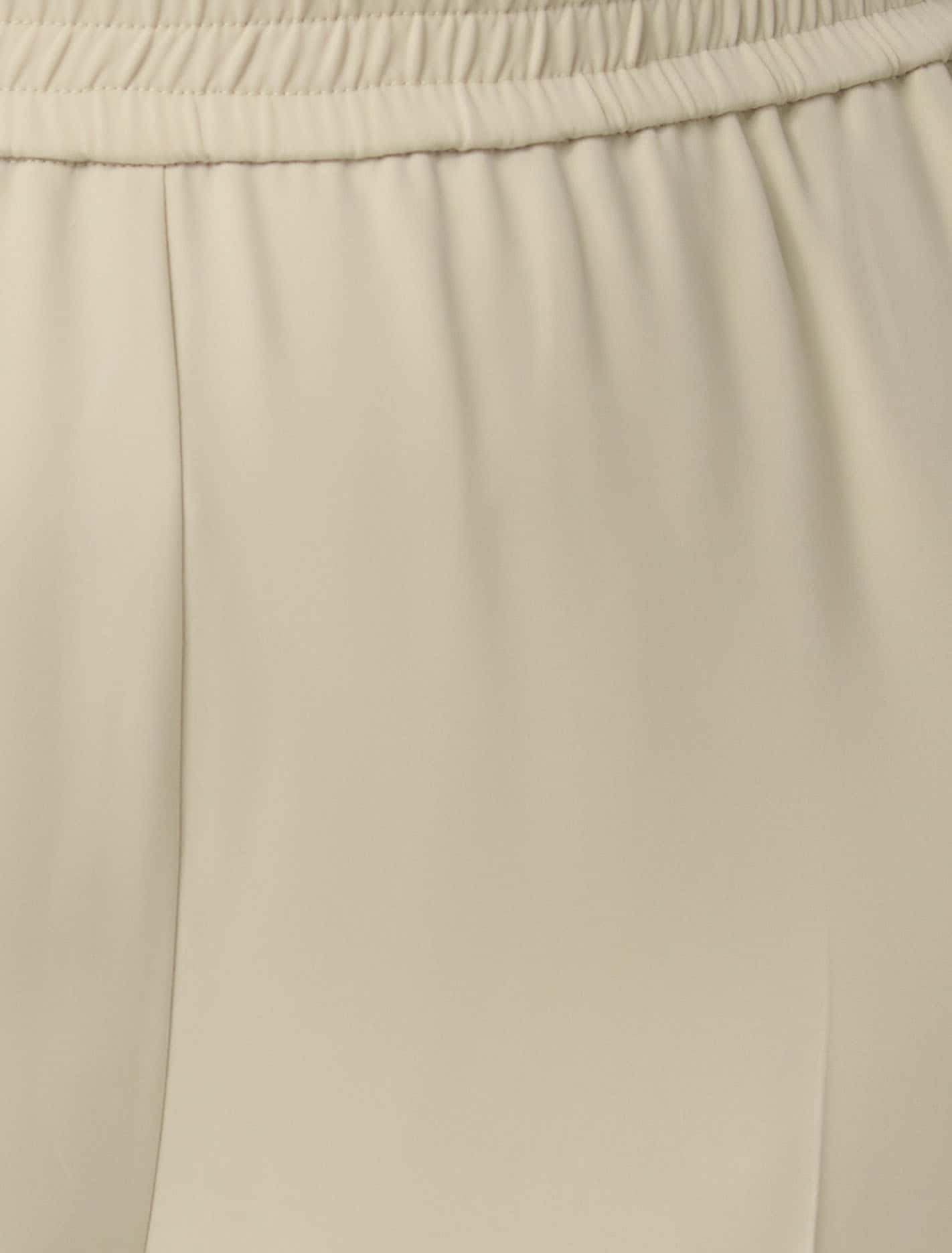 Enya Curve Elastic Wide Leg Pant Almond Milk