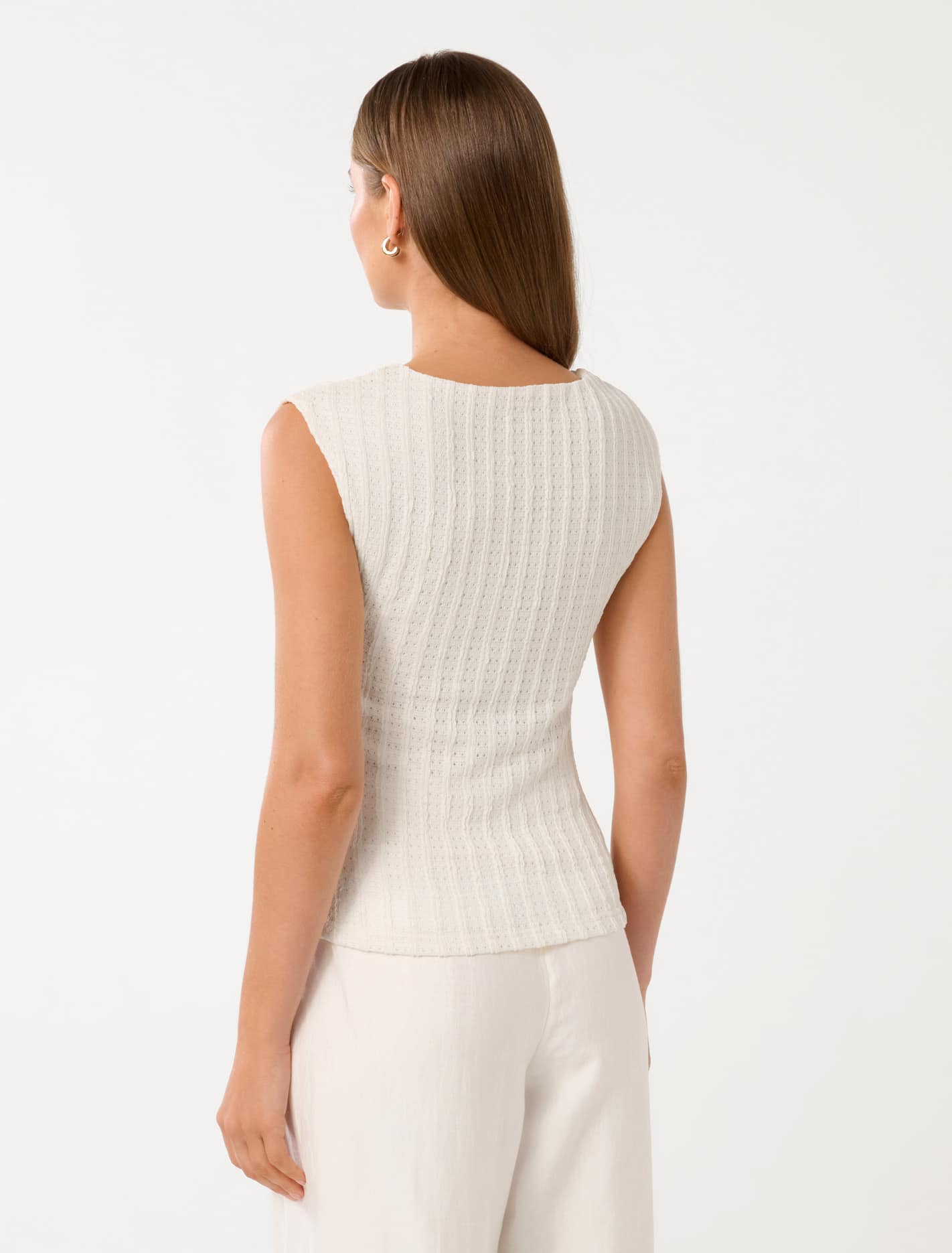 Carson Textured Top Cream