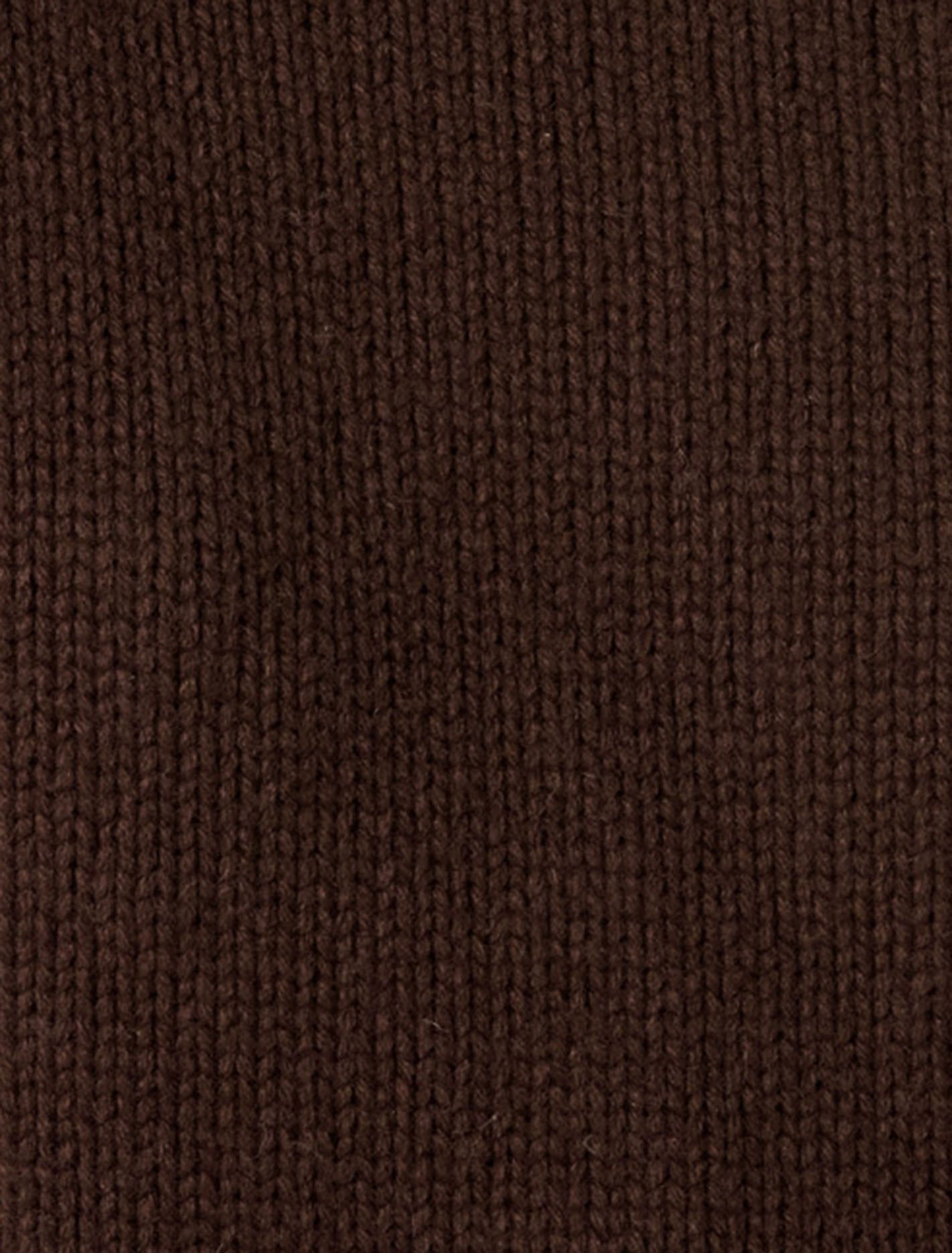 Matilda Knitted Crew-Neck Jumper Shadow Brown