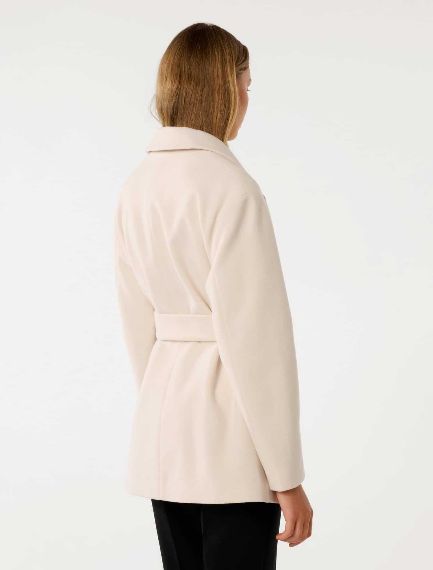 Adele Wrap Coat Cream