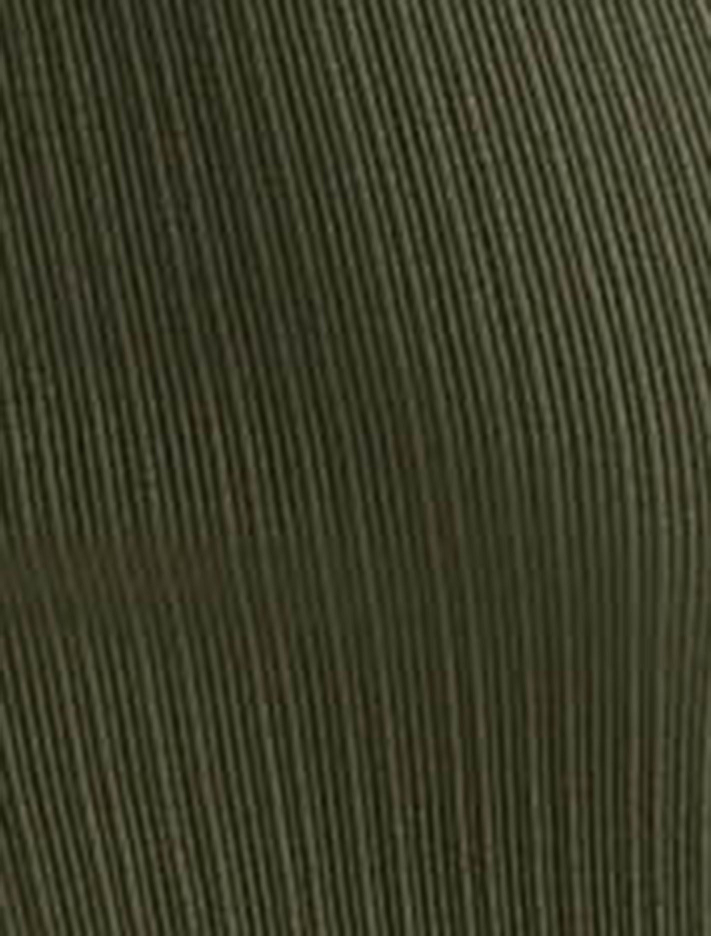 Miller Crew Neck Rib Top Olive Green
