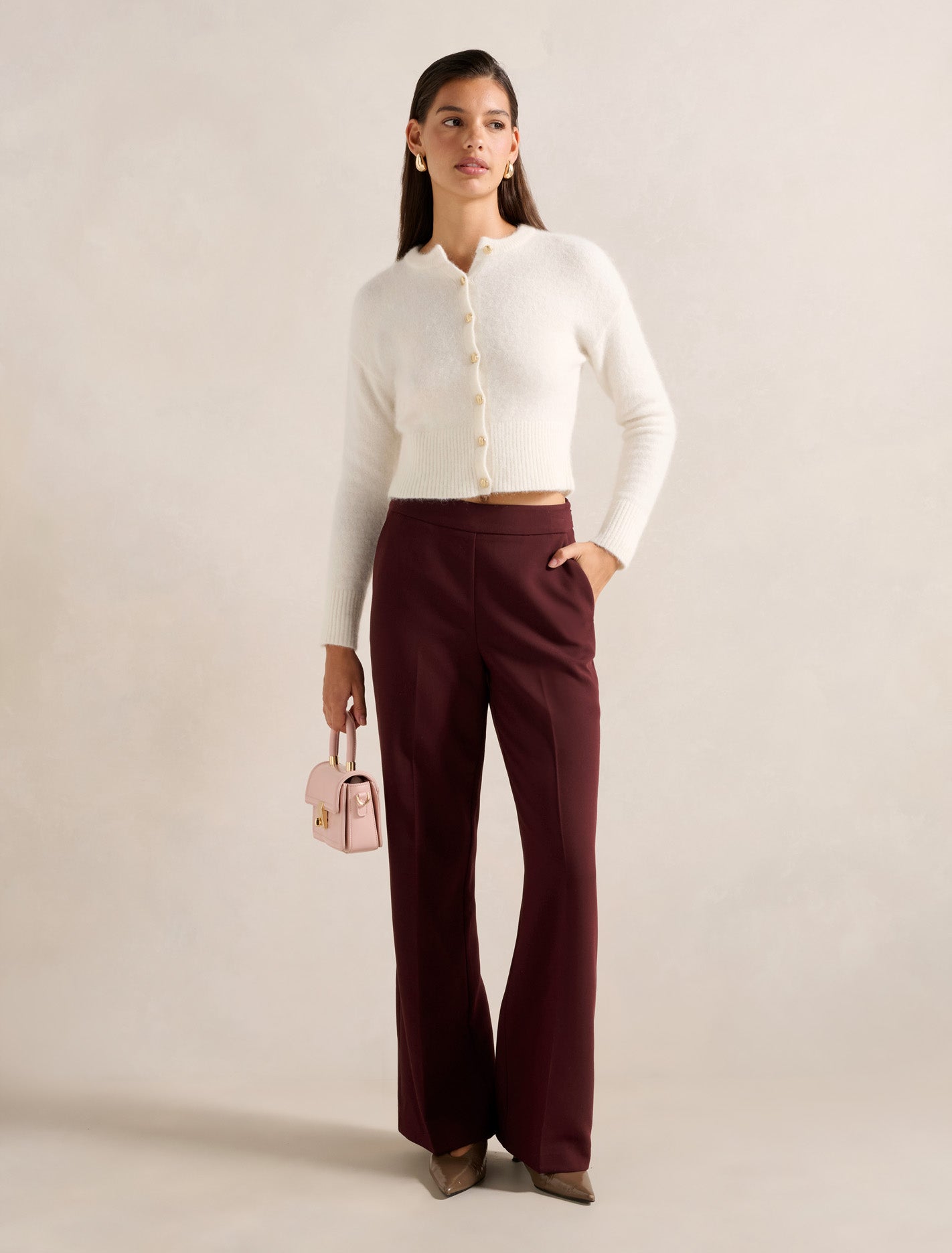 Marissa Wide-Leg Pants Shiraz