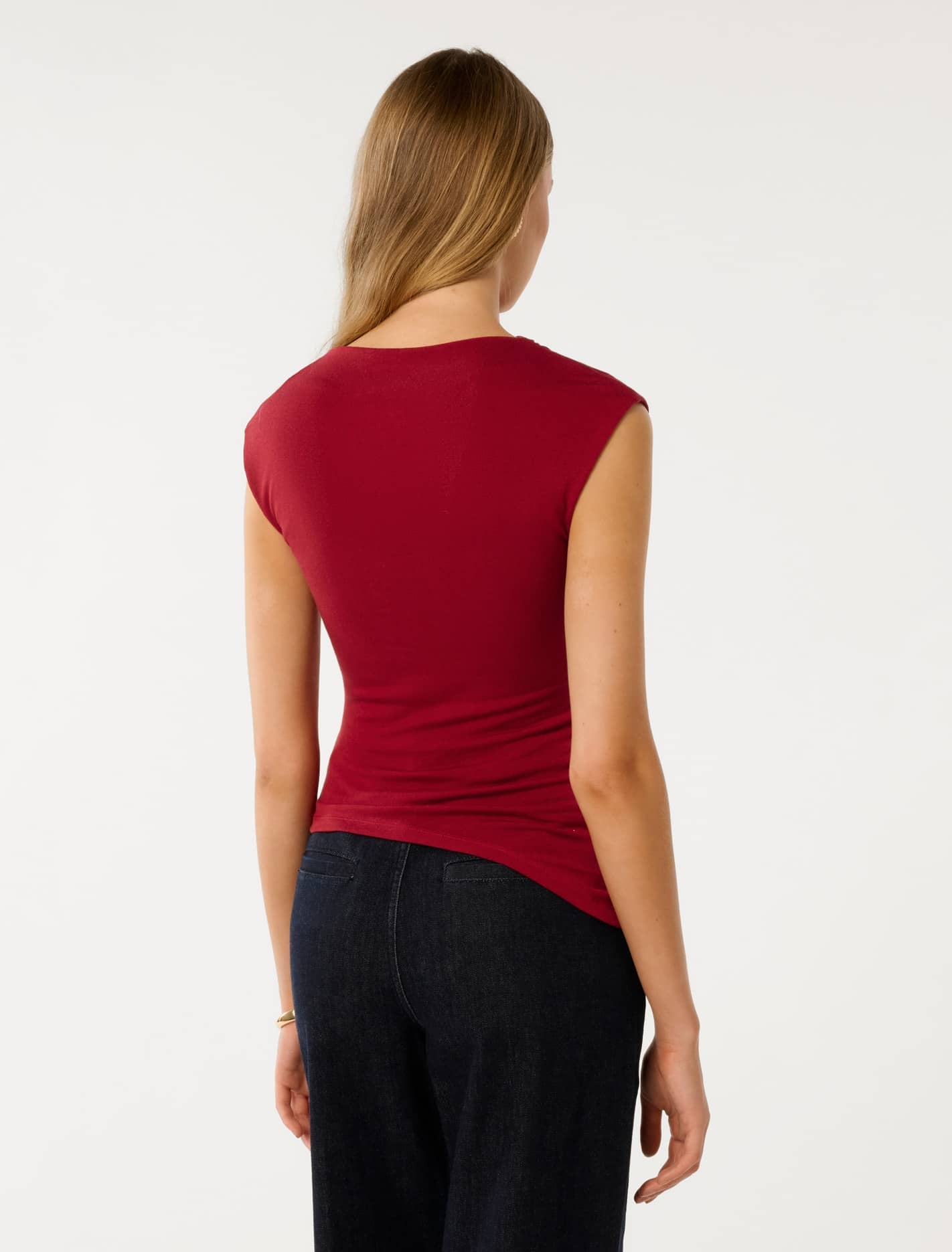 Tilda Ruched Top Winery