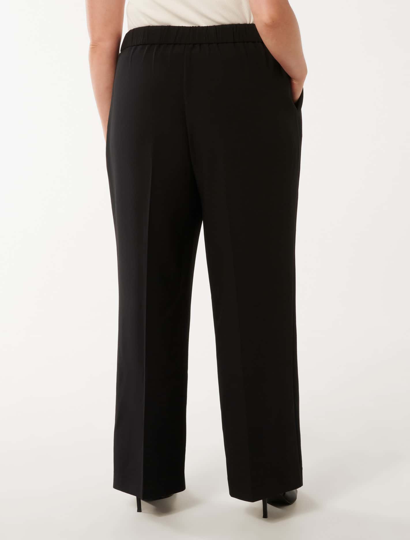 Marissa Curve Wide Leg Pant Black