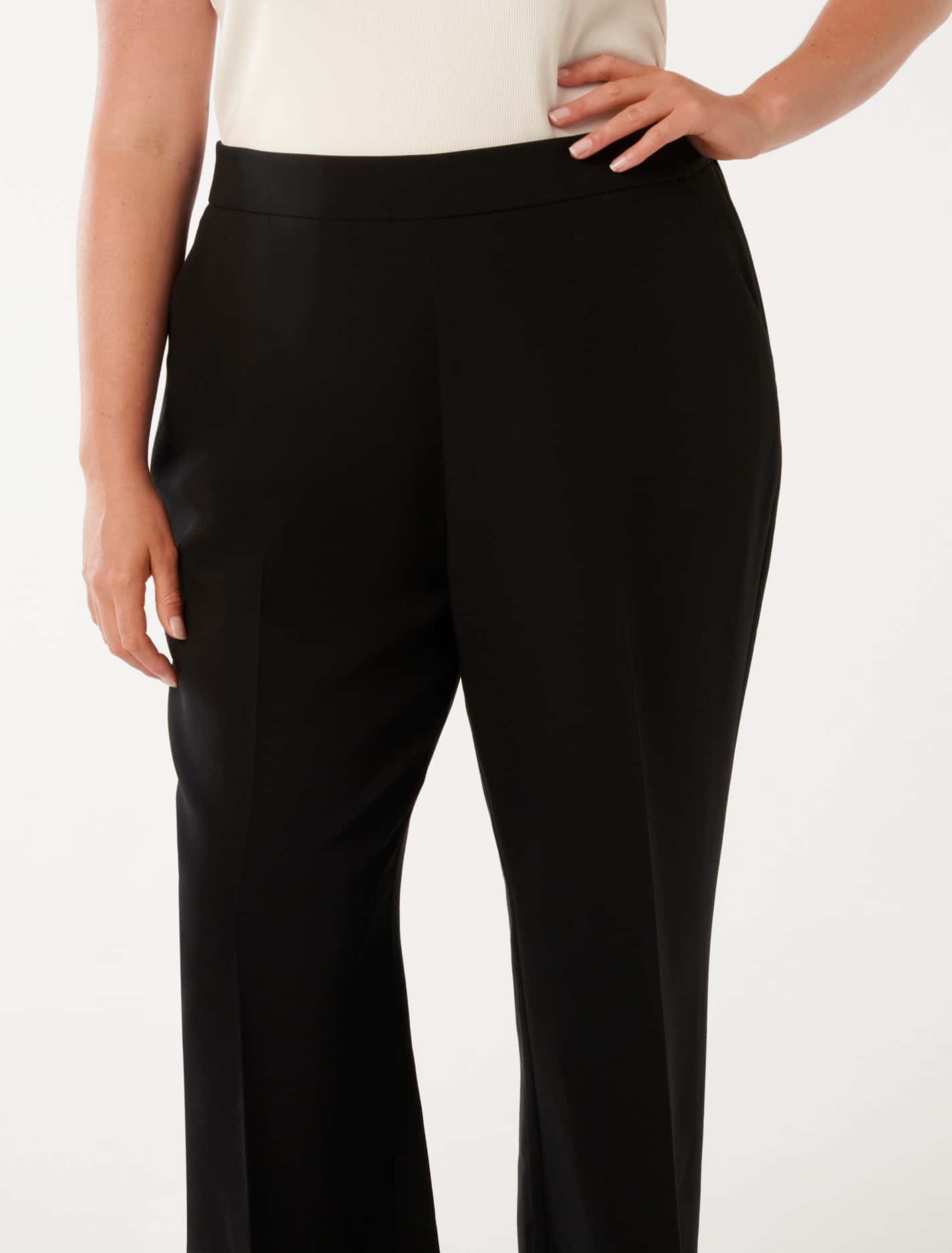 Marissa Curve Wide Leg Pant Black
