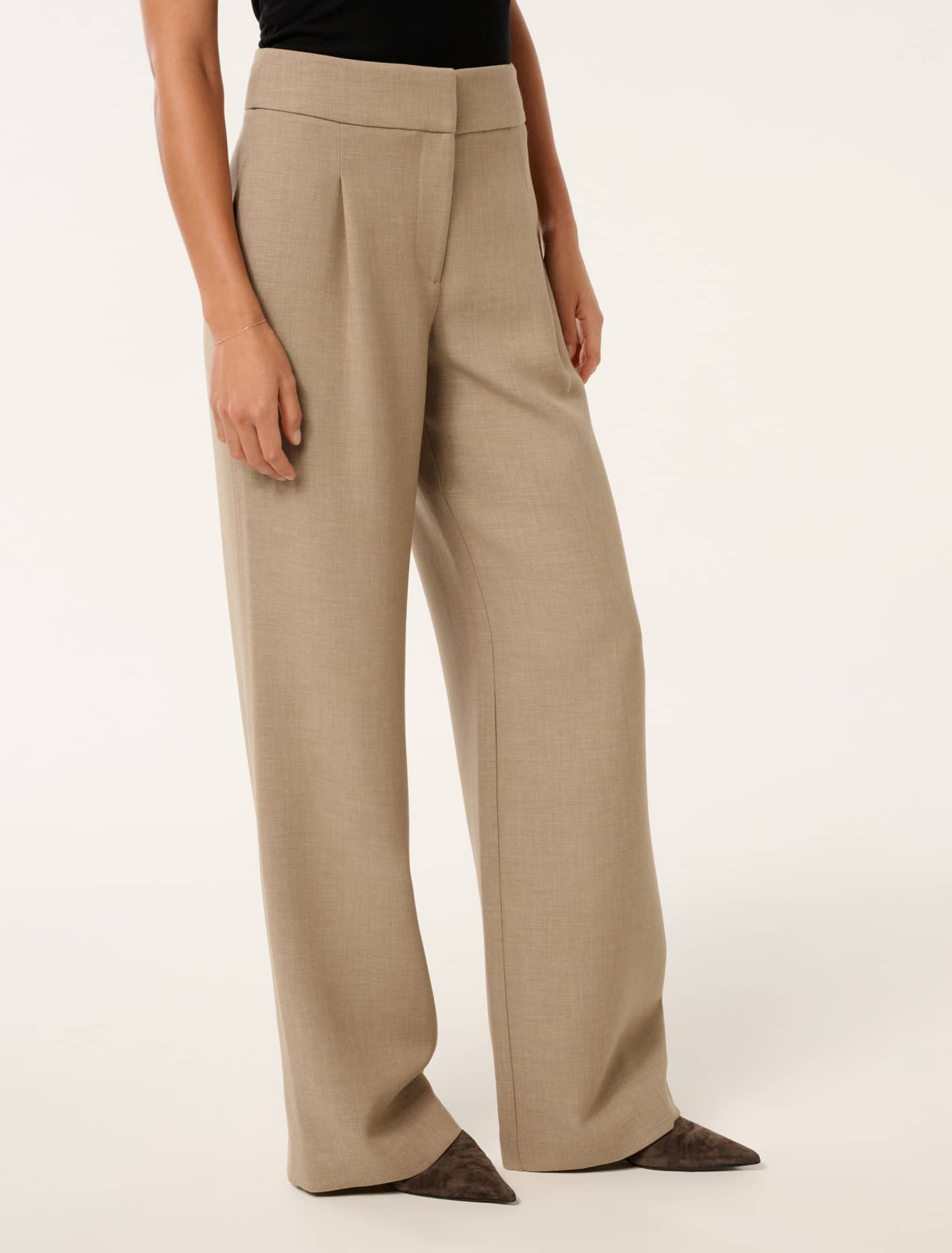 Milly Trousers Latte Suit