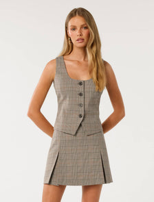 Abbie Waistcoat Heritage Check Suit