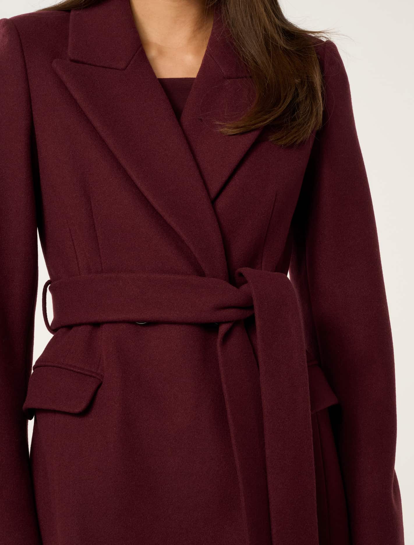 Kai Tailored Coat Shiraz