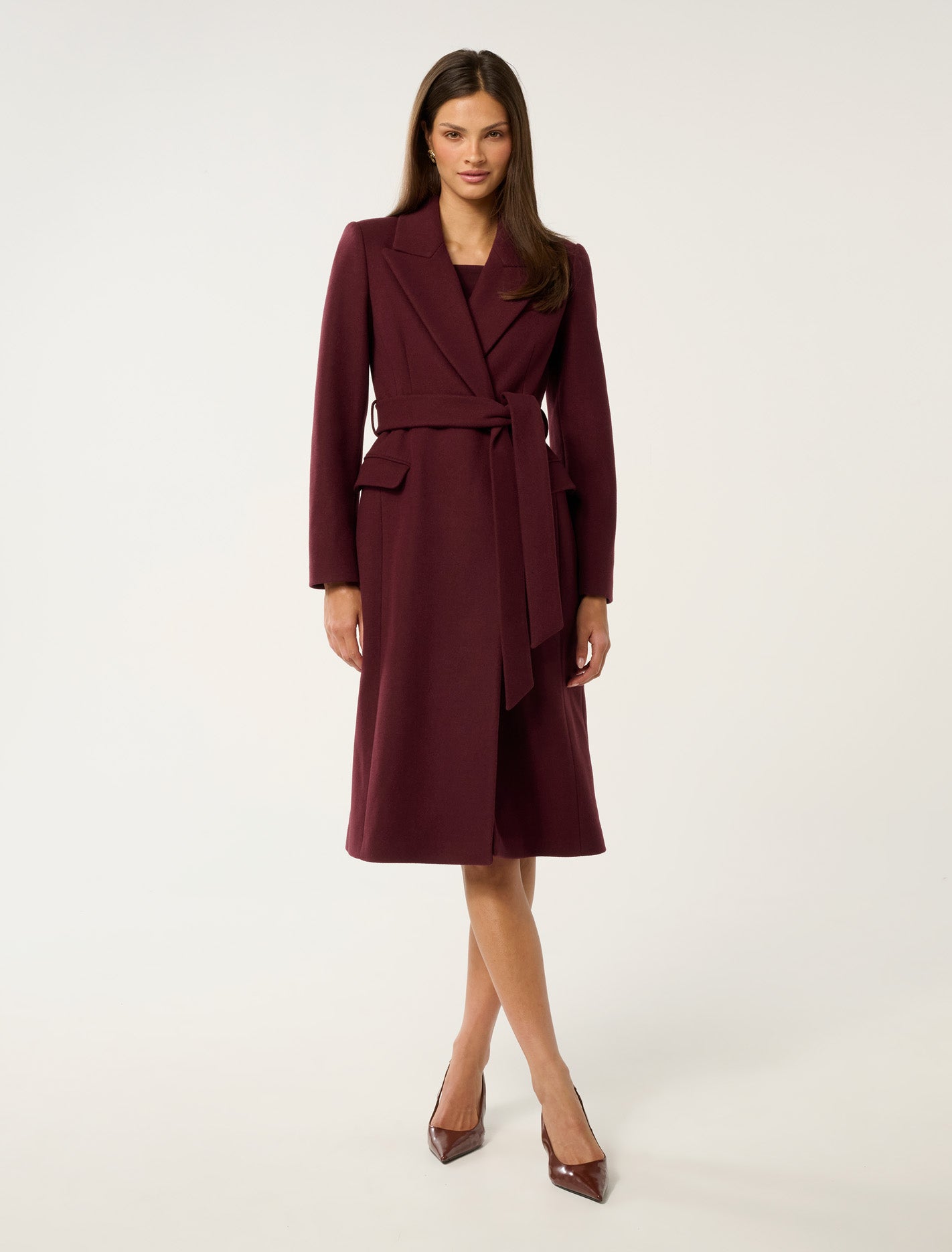 Kai Tailored Coat Shiraz