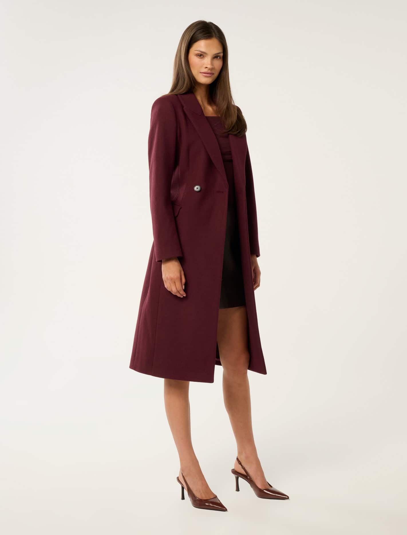 Kai Tailored Coat Shiraz
