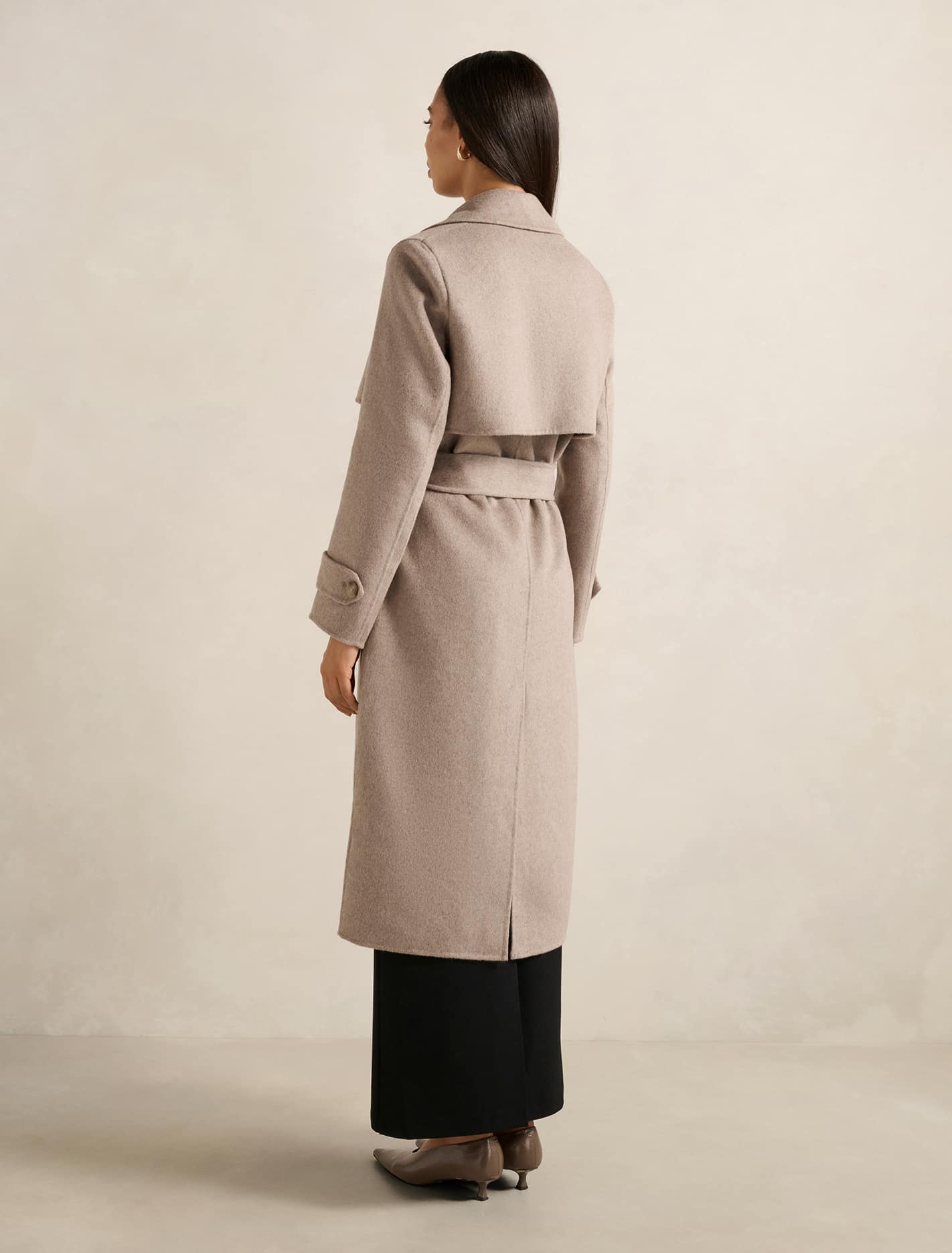 Elise Felled Trench Taupe