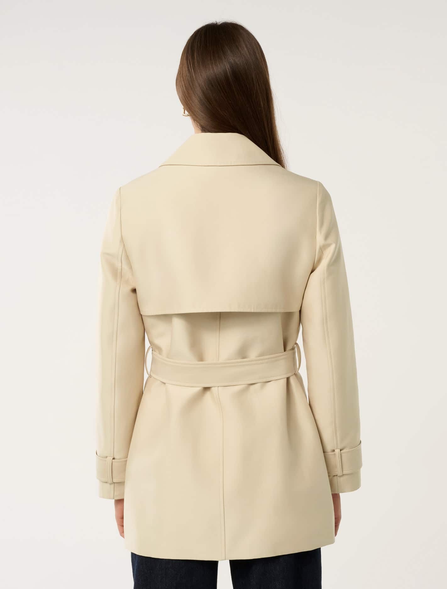 Stella Structured Trench Light Camel