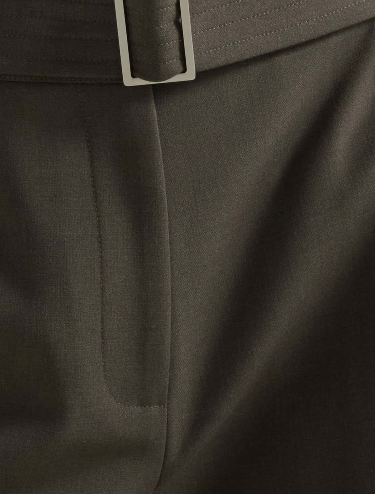 Odette Utility Wide-Leg Pants Slate Grey