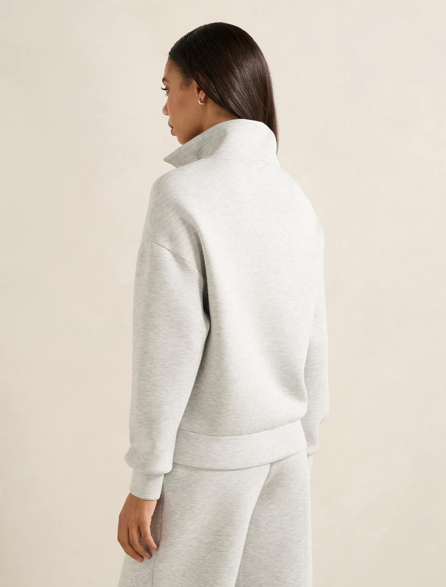 Lya Lounge Jumper Light Grey Marle