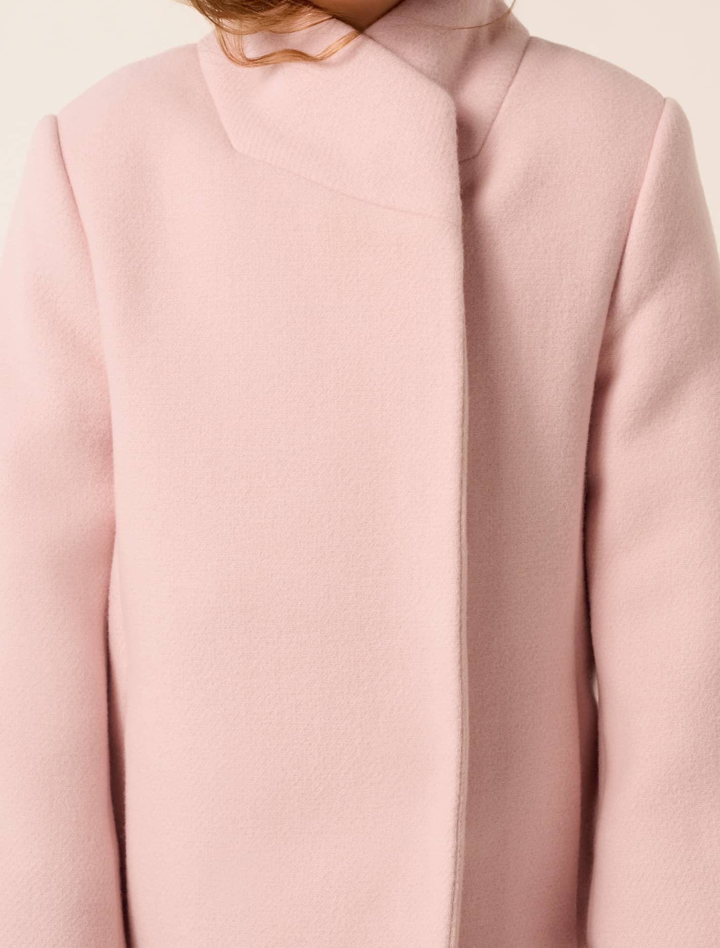 Susana Girls Wrap Coat Pink Blossom