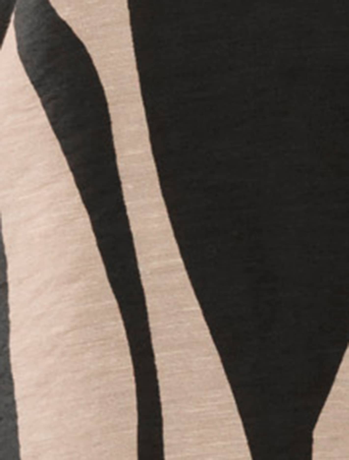 Adaline Printed Blouse Black Drew Abstract
