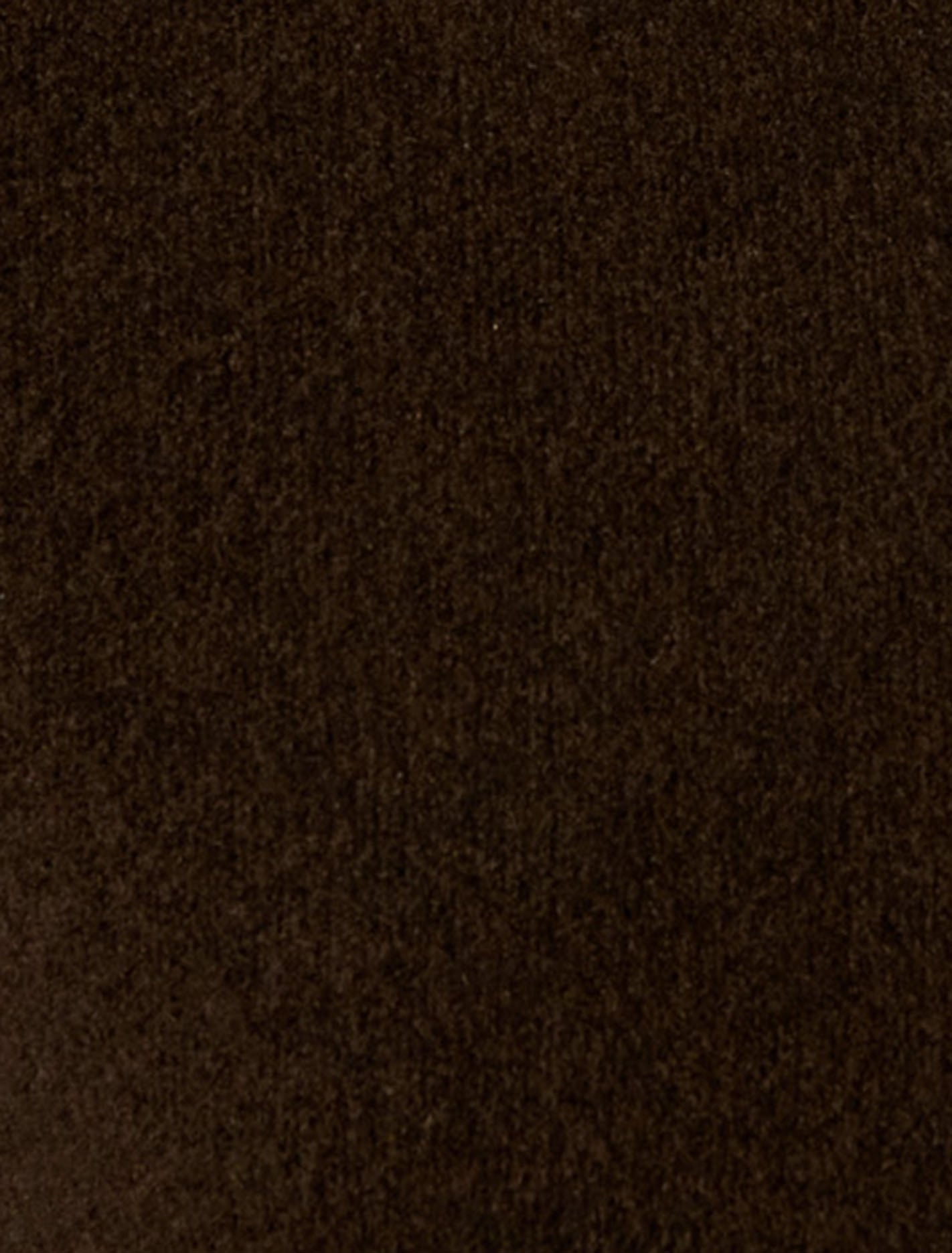 May Crew Neck Cardigan Chocolate
