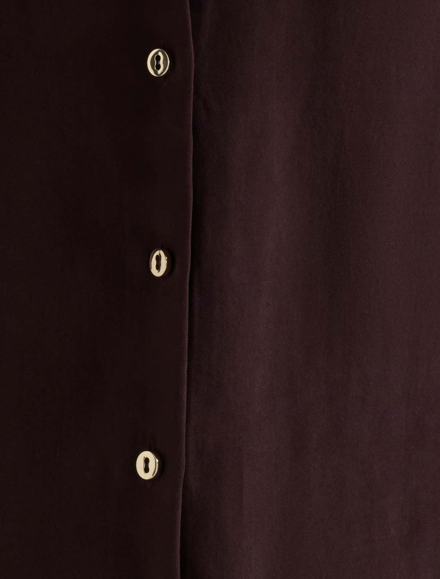 Bonnie Cupro Shirt Elderberry Co-ord