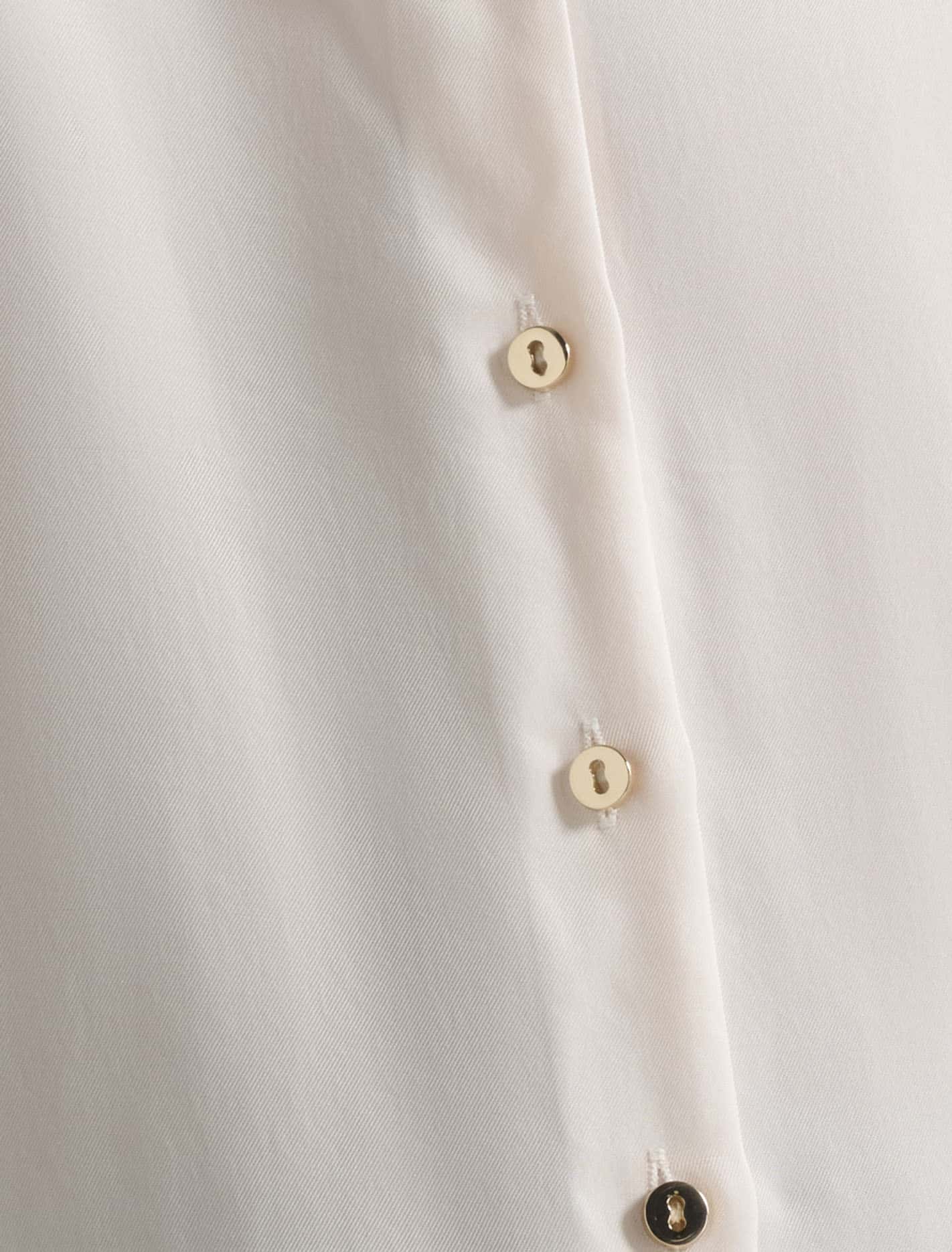 Bonnie Cupro Shirt Bone