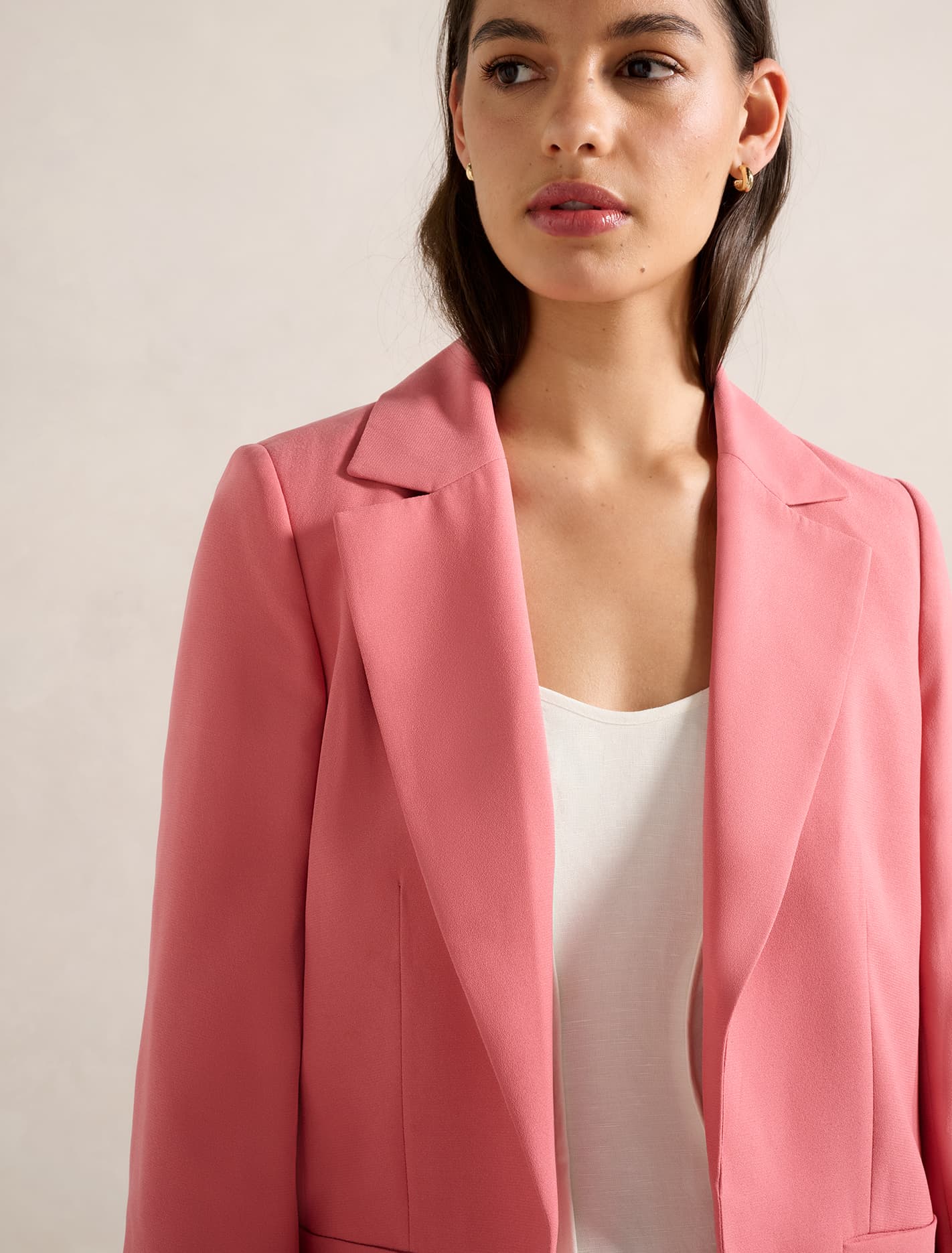Dylan Boyfriend Blazer Pink Rose