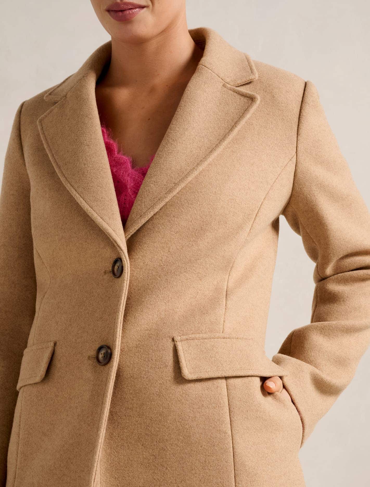 Cindy Coatigan Camel Marle