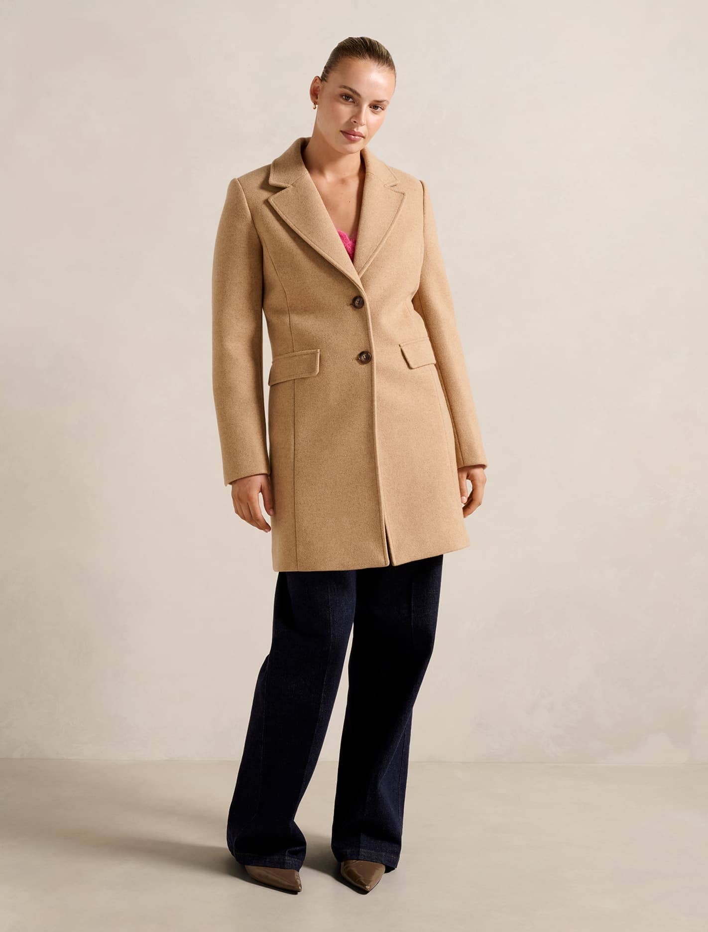Cindy Coatigan Camel Marle