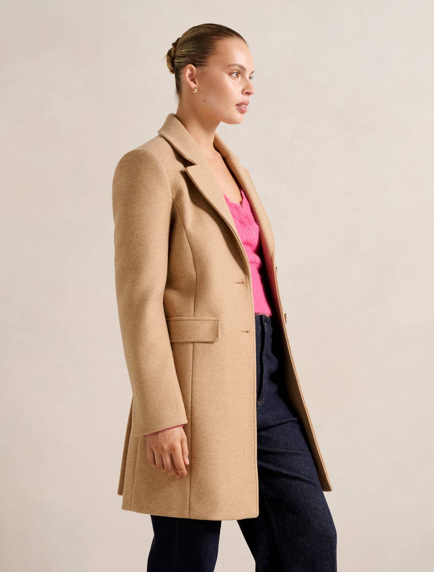 Cindy Coatigan Camel Marle