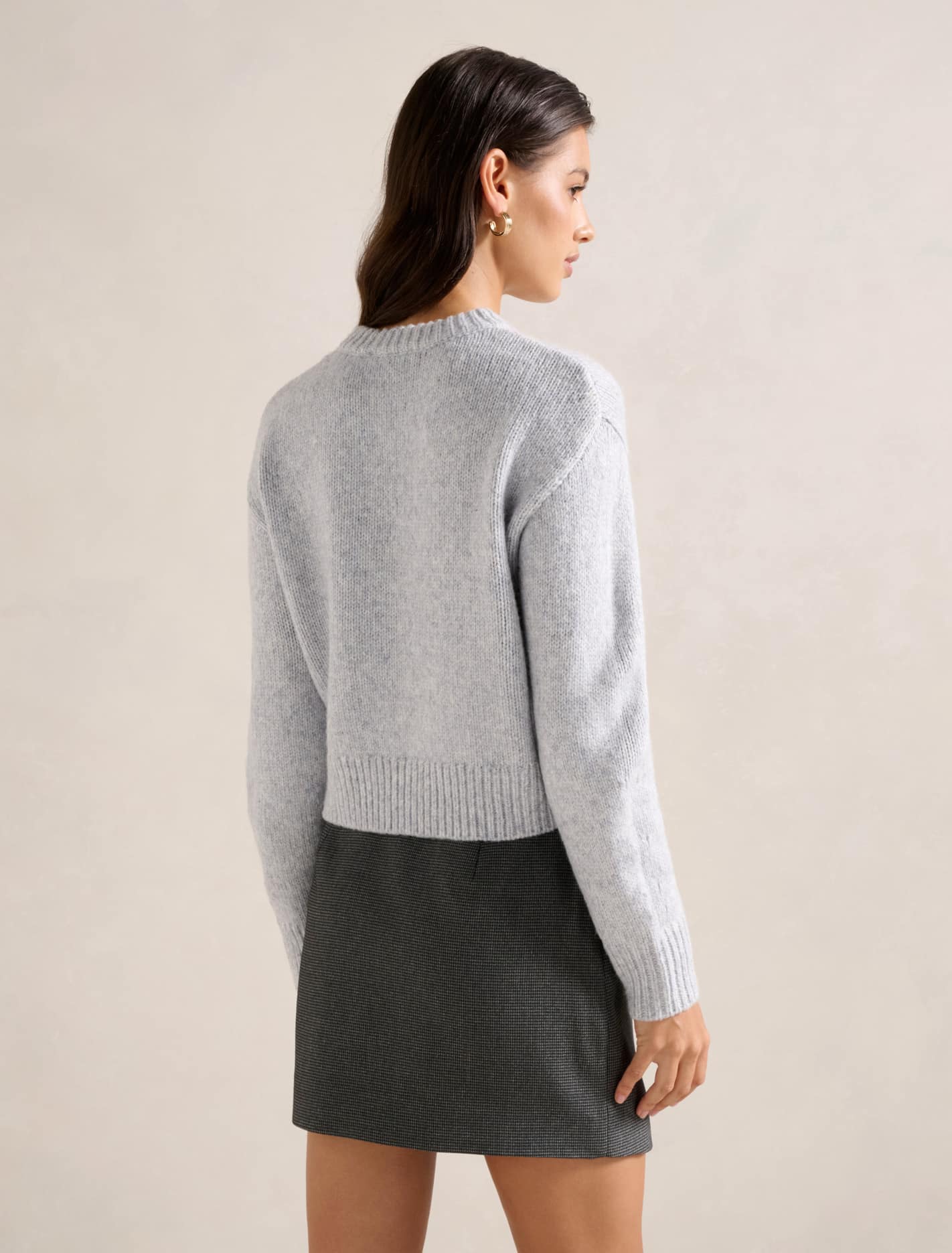 Kiera Crew Neck Sweater Blue