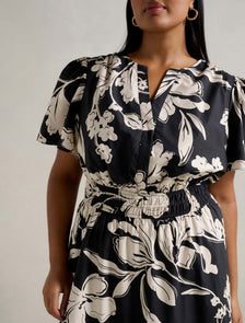 Eleanor Curve Short Sleeve Mini Hyland Floral