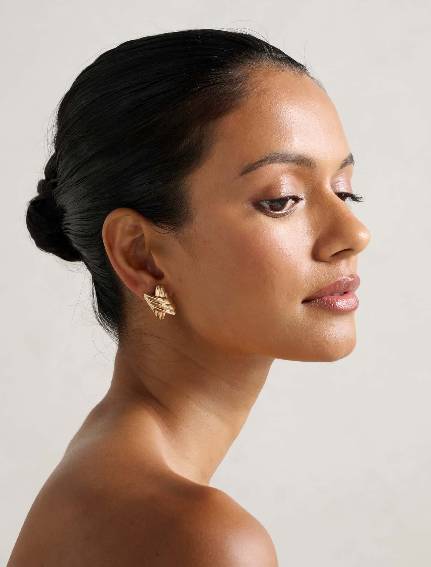 Signature Sonny Stud Earrings Gold
