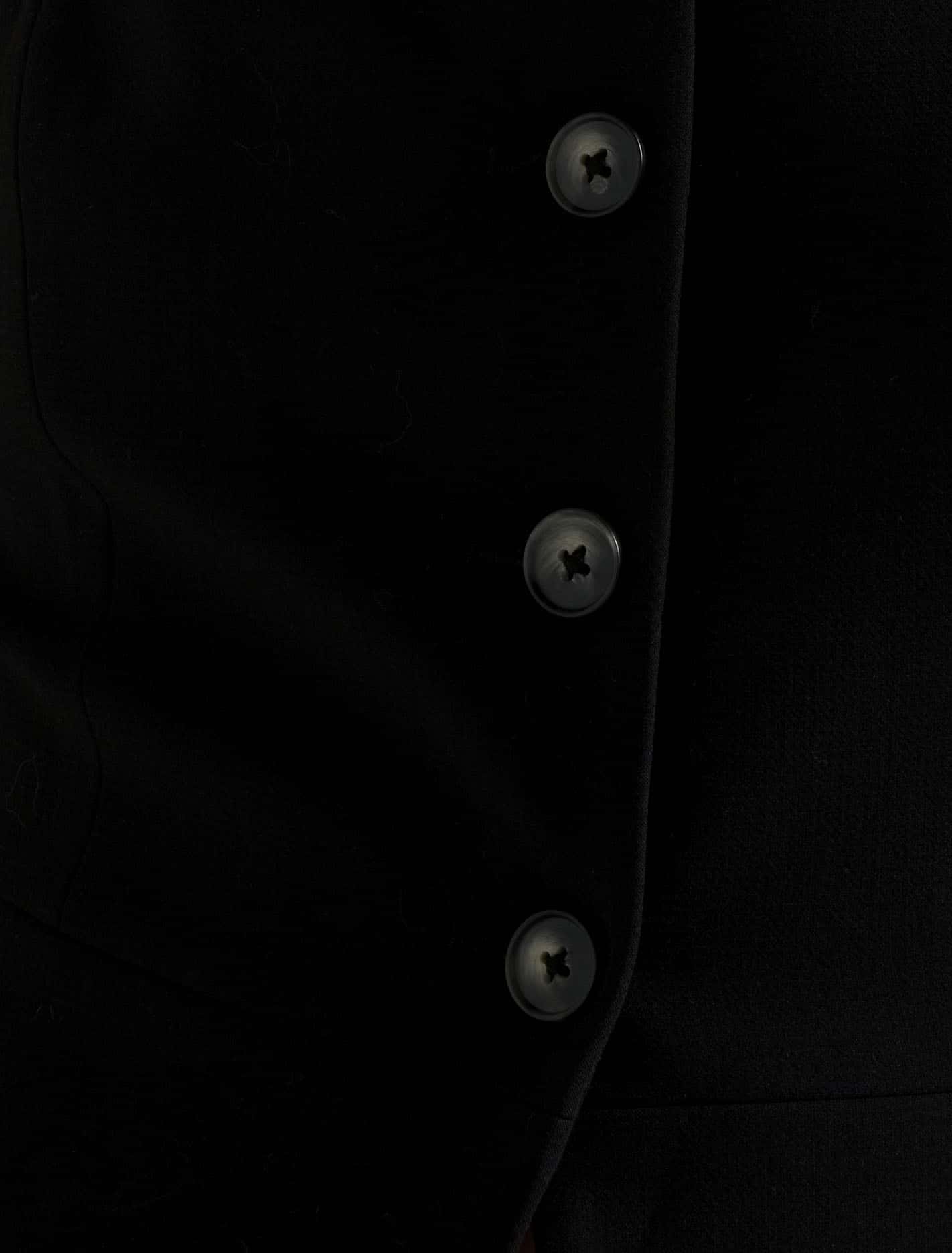 Nikki High Neck Waistcoat Black