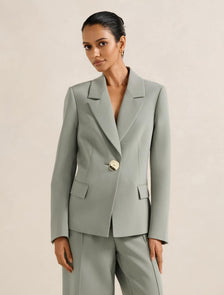 Posey Petite Blazer Shadow Suit