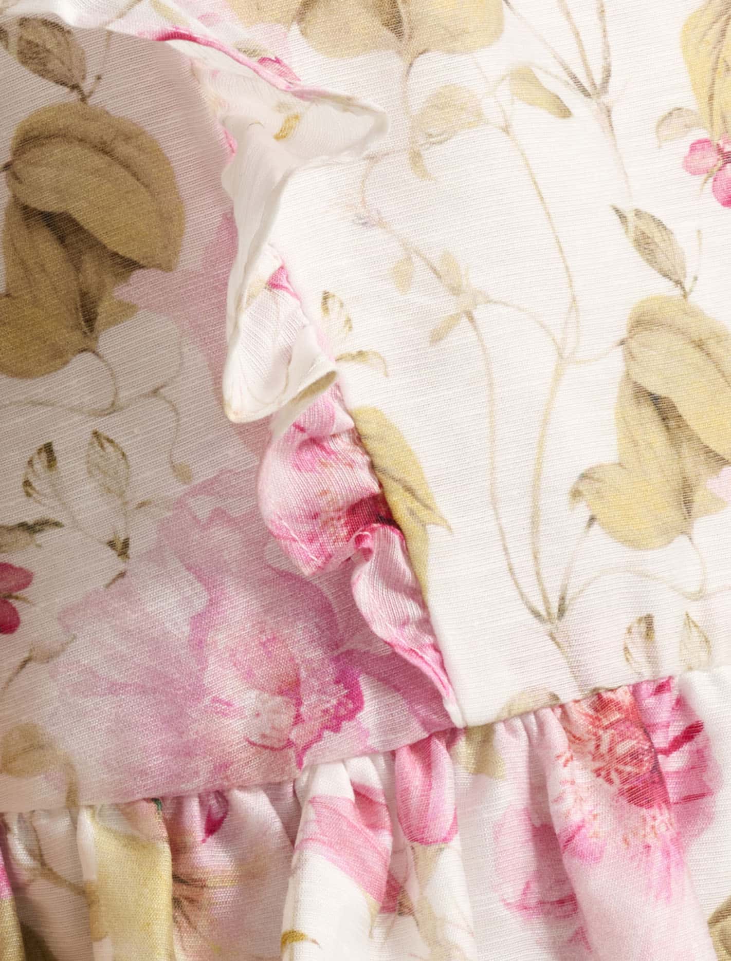 Violetta Girls Peplum Top Layla Botanical